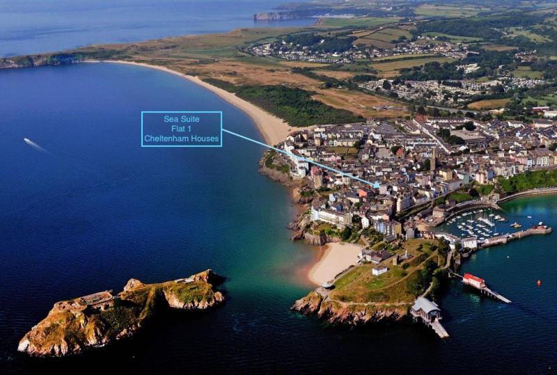 "Sea Suite" Tenby Bagian luar foto